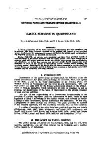 Fauna surveys in Queensland - DPI eResearch Archive (eRA)